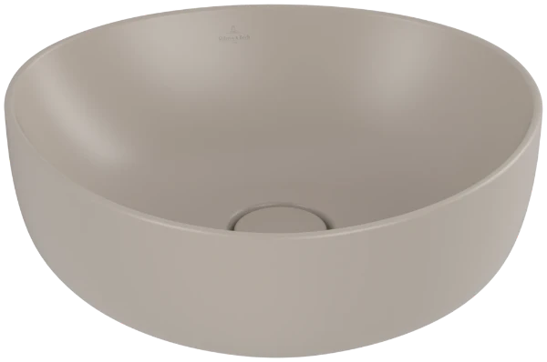Villeroy & Boch Antao opzetwastafel 400 x 395 mm - Almond CeramicPlus