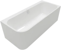 Villeroy & Boch Architectura OffSet bain 1700 x 750 mm - acryl - blanc - modèle droite - avec panneau frontal
