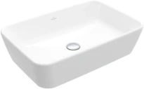 Villeroy & Boch Architectura vasque à poser 600 x 400 mm - blanc - sans trou de robinetterie - sans trop-plein