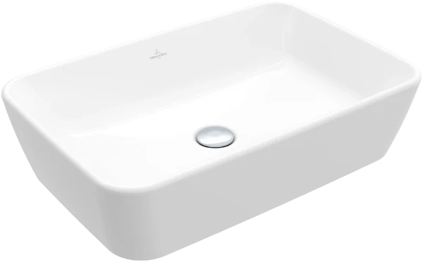Villeroy & Boch Architectura vasque à poser 600 x 400 mm - blanc - sans trou de robinetterie - sans trop-plein