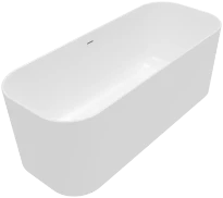Villeroy & Boch Finion baignoire en îlot 1700 x 700 x 620 mm - Quaryl - Stone white