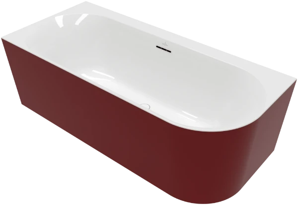 Villeroy & Boch Loop & Friends Back-to-wall bain 1800 x 800 - Acryl - blanc - modèle gauche - met fronpaneel