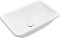 Villeroy & Boch Loop & Friends vasque à encastré 510 x 340 mm - blanc - sans trou de robinetterie - avec trop-plein