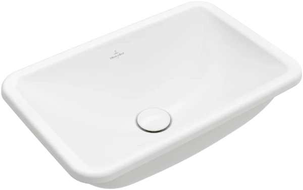 Villeroy & Boch Loop & Friends inbouwwastafel 510 x 340 mm - wit - zonder kraangat - met overloop