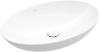 Villeroy & Boch Loop & Friends vasque à poser 620 x 420 x 120 mm - blanc - sans trou de robinetterie - avec trop-plein