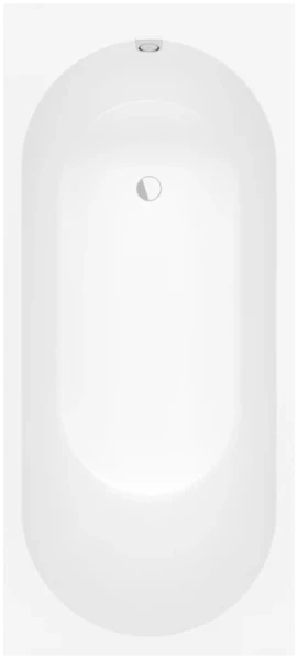 Villeroy & Boch Oberon 2.0 bad 1800 x 800 mm - Quaryl - Stone White