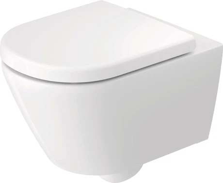 Duravit D-Code hangtoilet Rimless - wit - zonder spoelrand B370xD540 mm