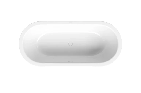 Bette BetteStarlet Flair Oval bain 1780 x 780 mm - snow - avec pieds