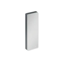 Hewi 800 K cache, brossée,barre relev. mob. série 900, gris anthracite
