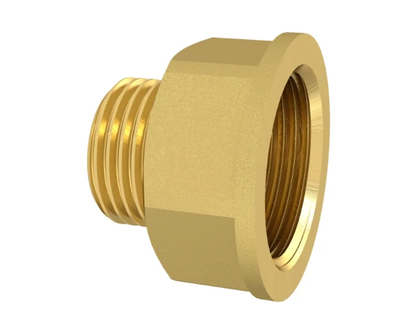ProOne Brassline messing verloop mof FM 5/4 x 3/4 (zak 1st) - prijs per stuk - enkel geschikt voor water