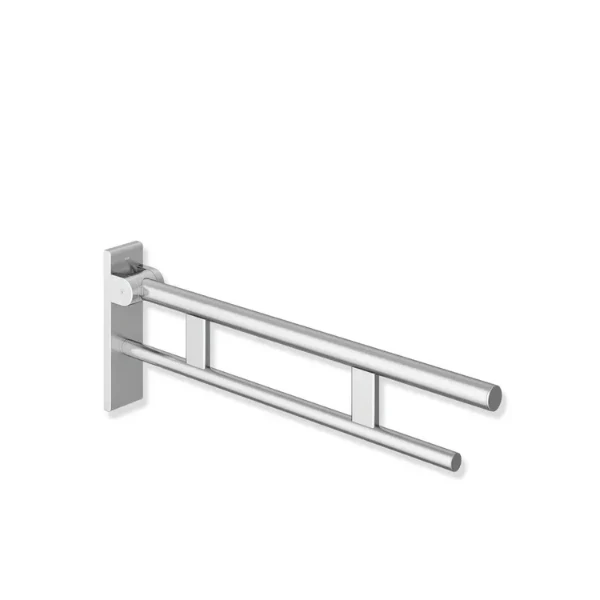 HEWI barre relev. Duo L=900mm, brossée mat