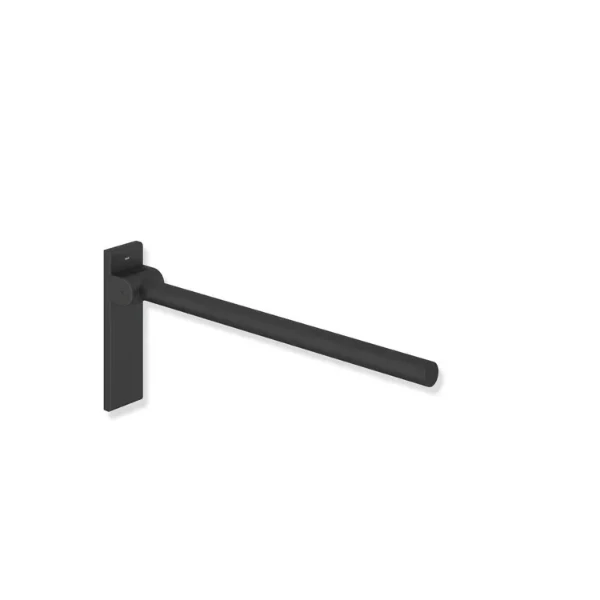 Hewi 900 barre relev.,mono ,L=600, revêtu par poudré, noir mat