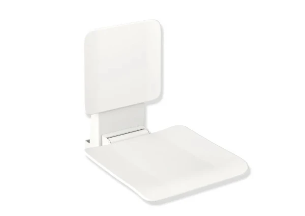 AS Hewi Systeem 900 hangzitje - groot - gepoedercoat - wit mat/- wit mat