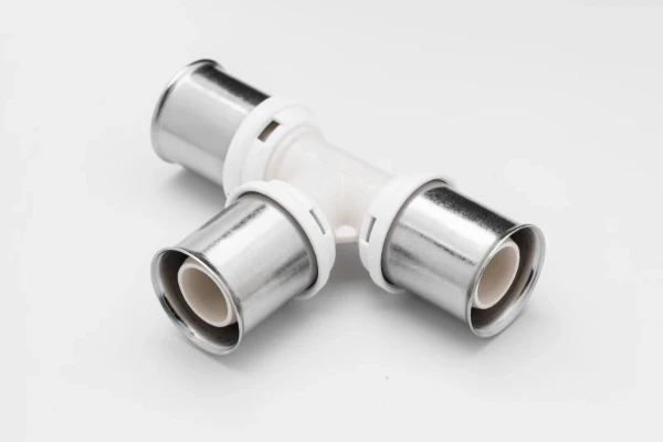RIIFO Multi raccord à sertir en PPSU Té FFF 26 x 26 x 26 mm