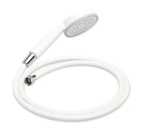 HEWI hand sproeier,1x straal,w doucheslang L=2000, wit