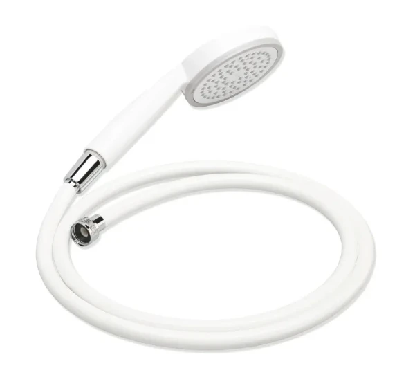 HEWI hand sproeier,1x straal,w doucheslang L=2000, wit