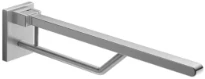 HEWI barre relev.-duo ,L=700mm,acier inox., av. cache nylon