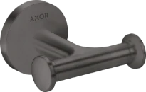 Axor Universal Circular crochet double - Chrome noir brossé
