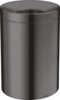 Axor Universal Circular poubelle - Chrome noir brossé
