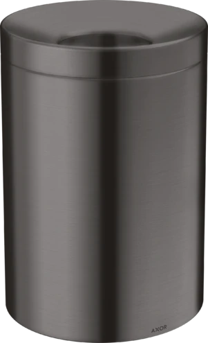 Axor Universal Circular vuilnisbakje - Brushed Black Chrome