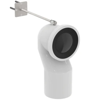 J324867 IDEAL STANDARD Acc. Diversen Aansluitbocht staande WC uitgang H voor 120 tot 150 mm