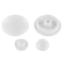 IDEAL STANDARD Acc. WC Tizio Butées abattant K701501 Blanc brillant