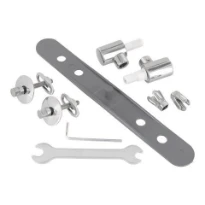 IDEAL STANDARD Acc. WC Washpoint Charnières abattant slow closing chromé
