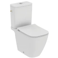 Ideal Standard i.life B pack wc à poser rimls+® sortie horizontale, abattant et couvercle sandwich slow closing et reservoir 3/6 litres (raccordement latéral)