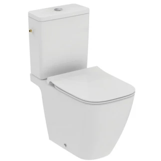 Ideal Standard i.life B pack wc à poser rimls+® sortie horizontale, abattant et couvercle sandwich slow closing et reservoir 3/6 litres (raccordement latéral)