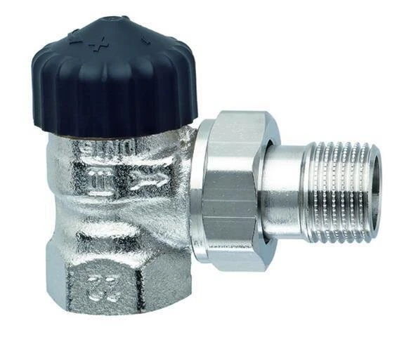 ROBINET DE RADIATEUR THERMOSTATIQUE HEIMEIER 1/2 equerre reduite (5mm) dn15