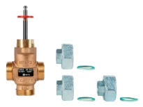 TA 3-weg regelafsluiter | TA CV316 rga PN16 DN15 G1/2 Kvs 1,6