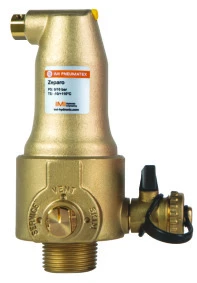 Pneumatex Zeparo Streamline snelontluchter extra-afsluitbaar Top ZUTx 25, 1"M