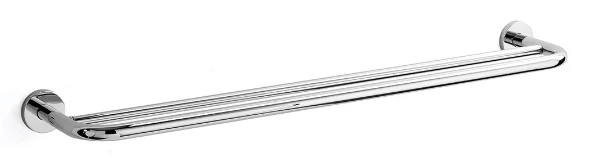 Inda One 65 porte-serviette double - 12 o 4,5  CM chromé