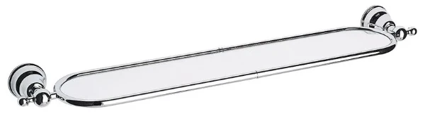 TABLETTE INDA RAFFAELLA 72 - CM chromé avec supports