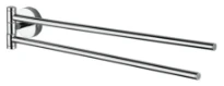 Inda Forum 3600 porte-serviette 47 - 6 o 8  CM chromé avec 2 beweegbare armen