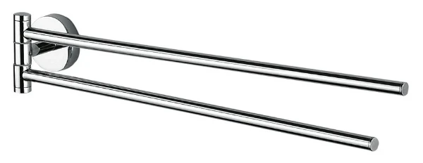 Inda Forum 3600 porte-serviette 47 - 6 o 8  CM chromé avec 2 beweegbare armen