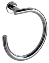 Inda Touch porte-serviette anneau chromé