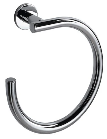 Inda Touch porte-serviette anneau chromé