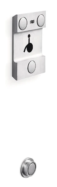 FIXATION INDA CONFORT H900 chromé pour barre de soutien