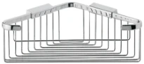 Inda Hotellerie panier de douche 22 - 9 o 22  CM chromé modèle en coin