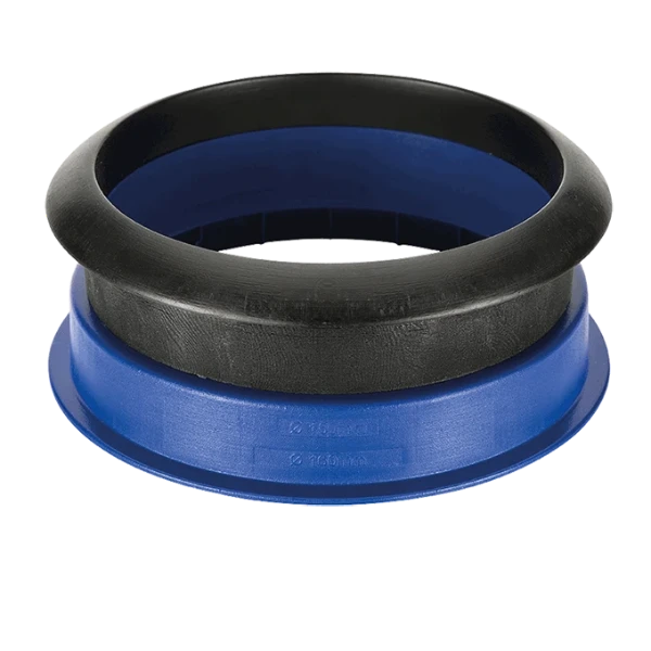 DAALDEROP Adaptateur avec joint 150mm-160mm