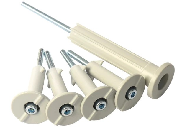DAALDEROP Vis d’assemblage (4 pc courtes et 1 pc longue)