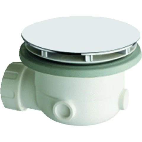 Wisa Standard siphon douche 90 mm - chrome
