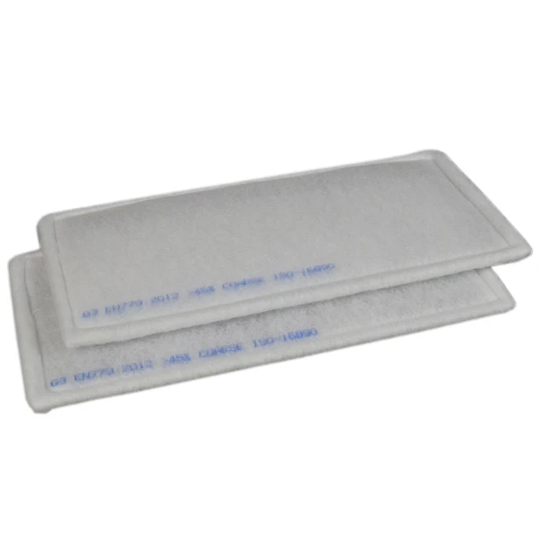 DAALDEROP kit filtres hru 2/3, 2pc. incl. 2 cadre 196 x 400mm