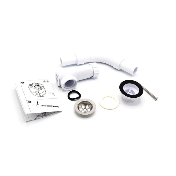 Daalderop WSS siphon sec incl. flexible apure flow d380/450