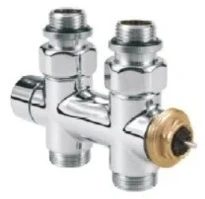 Jaga Decovalve therm.fin.droit 1/2 x M24 - chromé