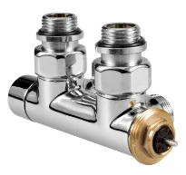 Jaga Deco vanne therm. 1 point equirre 1/2 x M24 - chromé
