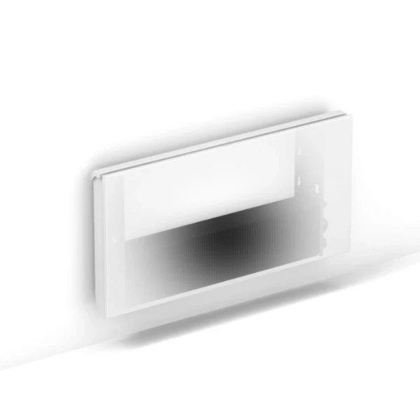 Jaga Linea Plus convecteur mur H650xT20xB800 - 1913 Watt (EN442 75/65/20) - 133 Ral 9016 Blanc signalisation (soft touch)