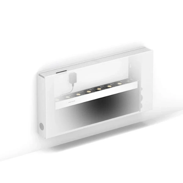 Jaga Strada Hybrid convecteur mur H350xT15xB700 - 1521 Watt (EN442 75/65/20) - 133 Ral 9016 Blanc signalisation (soft touch)