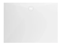 Procasa Solid 2.0 receveur de douche solid surface 1200 x 900 x 26 mm - blanc - avec onglet interieur